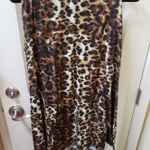 Lularoe Xxs Maxi skirt leopard print